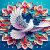 Colorful Dove Diamond Painting