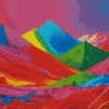 Colorful Mountain Diamond Painting