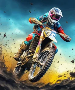Cool Dirtbike Diamond Painting