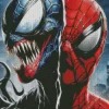 Cool Spiderman Vs Venom Diamond Painting
