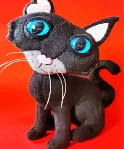 Coraline Cat Diamond Painting