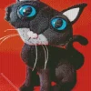 Coraline Cat Diamond Painting