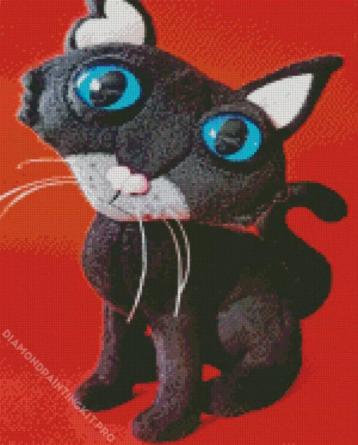 Coraline Cat Diamond Painting