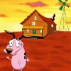 Courage The Cowardly Dog House Diamond Painting