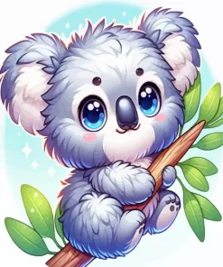 Cute Koala Diamond Painting