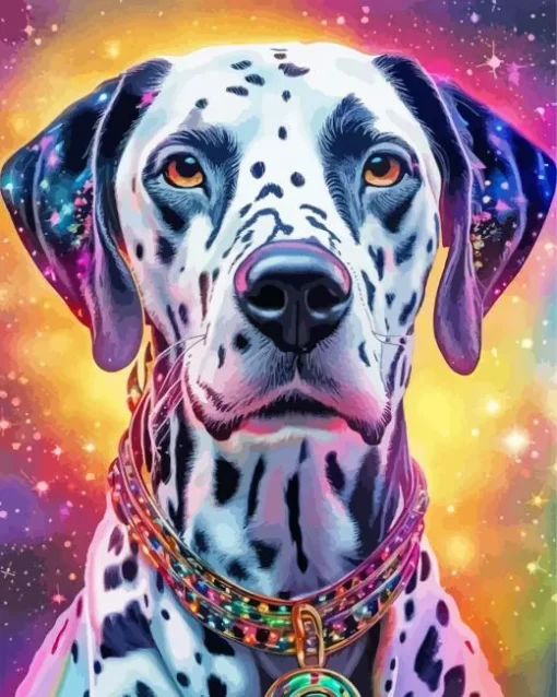 Dalmatian Galaxy Diamond Painting