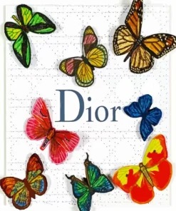 Dior Butterflies Art Diamond Painting