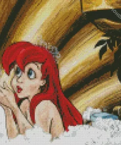 Disney Ariel Bath Diamond Painting