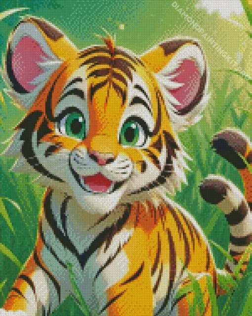 Disney Tiger Diamond Painting