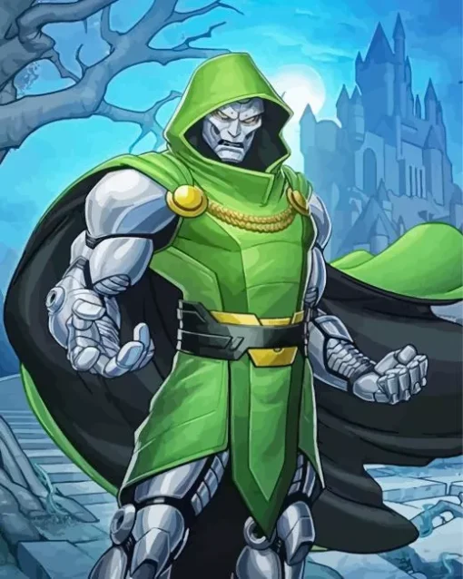 Doctor Doom Art Diamond Painting