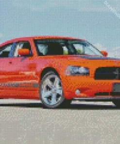 Dodge Charger Daytona Diamond Painting