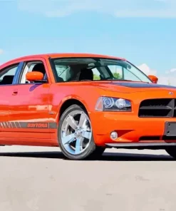 Dodge Charger Daytona Diamond Painting