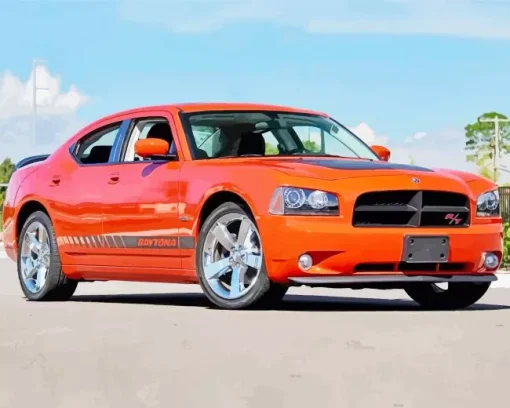 Dodge Charger Daytona Diamond Painting