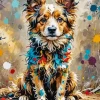 Dog Splash Diamond Painting