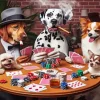 Dogs Gambling Art Diamond Painting