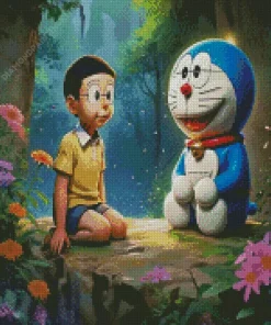 Doraemon & Nobita Diamond Painting