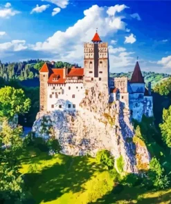 Dracula House Budapest Art Diamond Painting