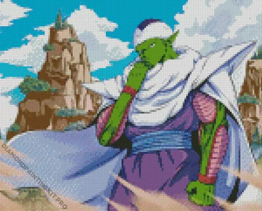 Dragon Ball Piccolo Diamond Painting