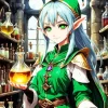 Elf Anime Diamond Painting