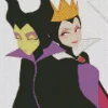 Evil Queen And Maleficent Art Diamond Painting