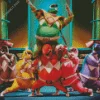 Fat Super Heroes Diamond Painting