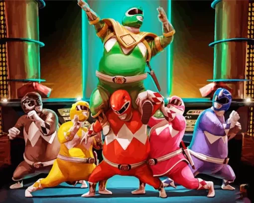Fat Super Heroes Diamond Painting