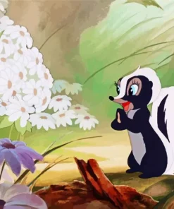 Flower Bambi Diamond Painting