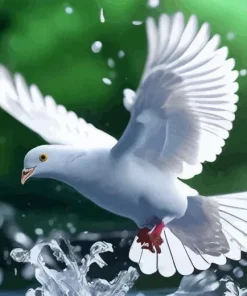 Flying Pigeon Diamond Painting