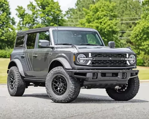 Ford Bronco Diamond Painting
