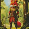 Fox Woman Diamond Painting