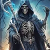 Grim Reaper Art Diamond Painting