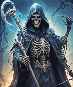 Grim Reaper Art Diamond Painting