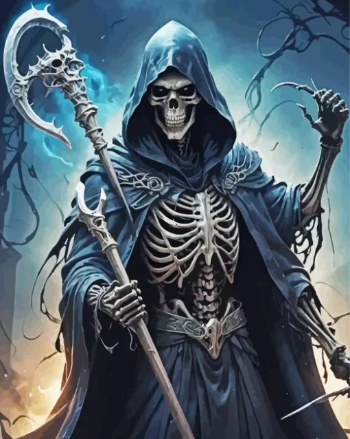 Grim Reaper Art Diamond Painting