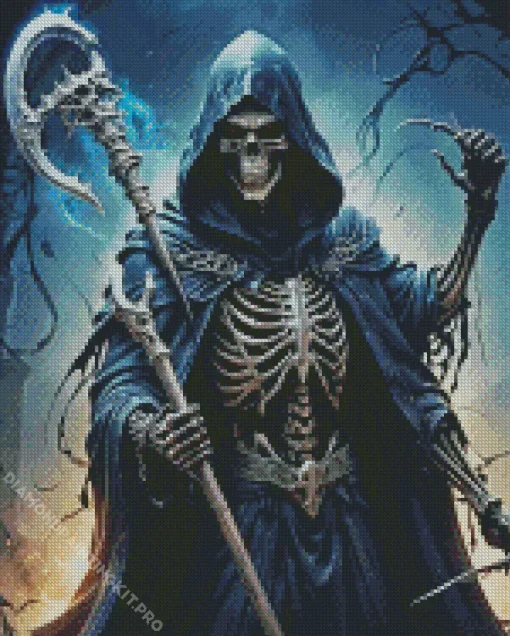 Grim Reaper Art Diamond Painting