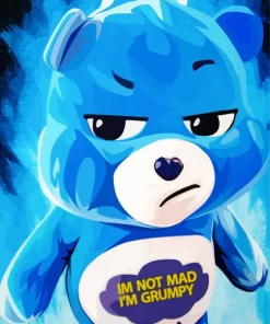 Grumpy Bear Diamond Painting