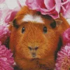 Guinea Pig Flower Diamond Painting