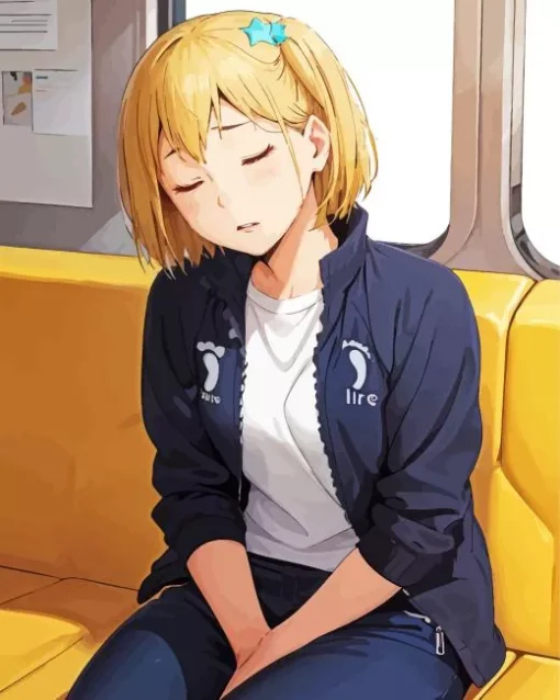Haikyuu Hitoka Yachi Diamond Painting
