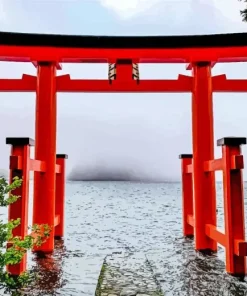 Hakone Shinto Shrine Diamond Painting