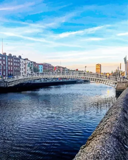 Hapenny Bridge Diamond Painting