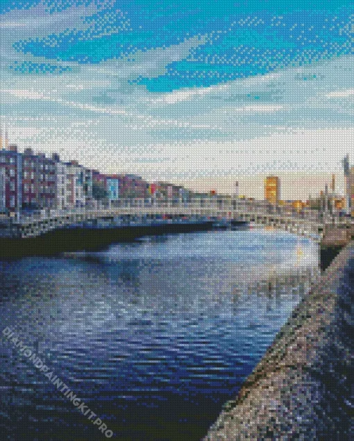 Hapenny Bridge Diamond Painting