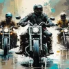 Harley Davidson Drivers Diamond Painting