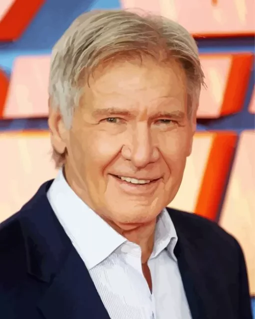 Harrison Ford Diamond Painting