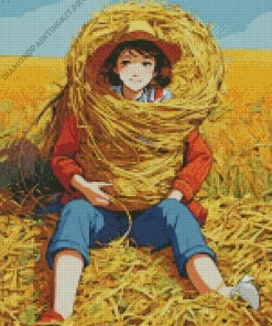 Harvest Girl Diamond Painting