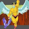 Harvey Birdman Diamond Painting
