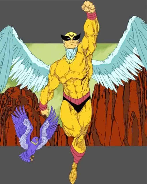 Harvey Birdman Diamond Painting
