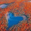 Heart Lake Canada Diamond Painting
