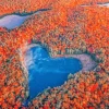 Heart Lake Canada Diamond Painting
