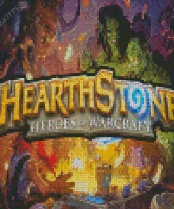 Hearthstone Game Diamond Painting
