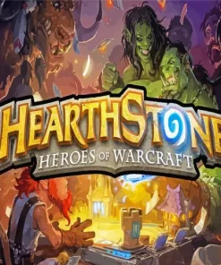 Hearthstone Game Diamond Painting