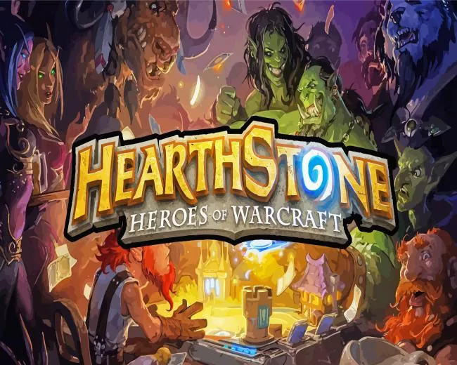 hearthstone game Diamond Paintings Hearthstone Game Diamond Painting